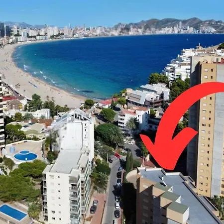 شقة Finestrat Sun - Entreplayas 1 بينايدورم